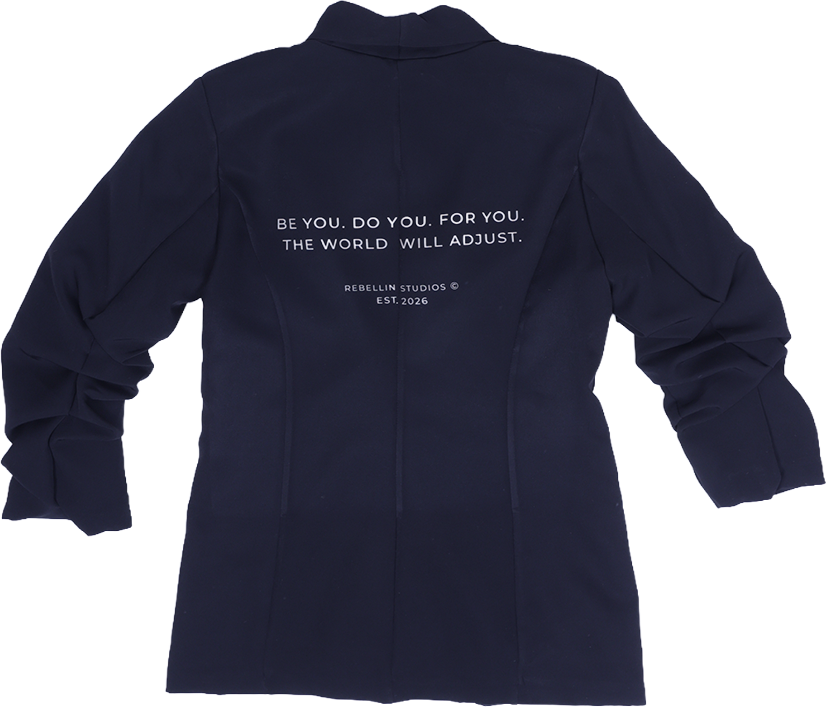 Regular Fit Blazer Black - The world will adjust