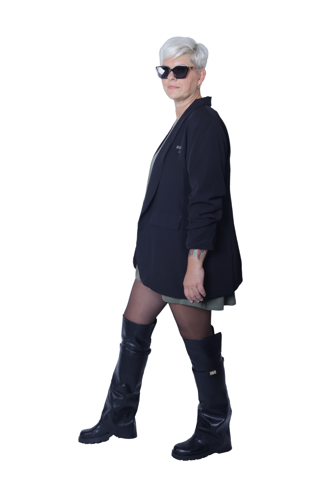 Oversize Blazer Black - The world will adjust