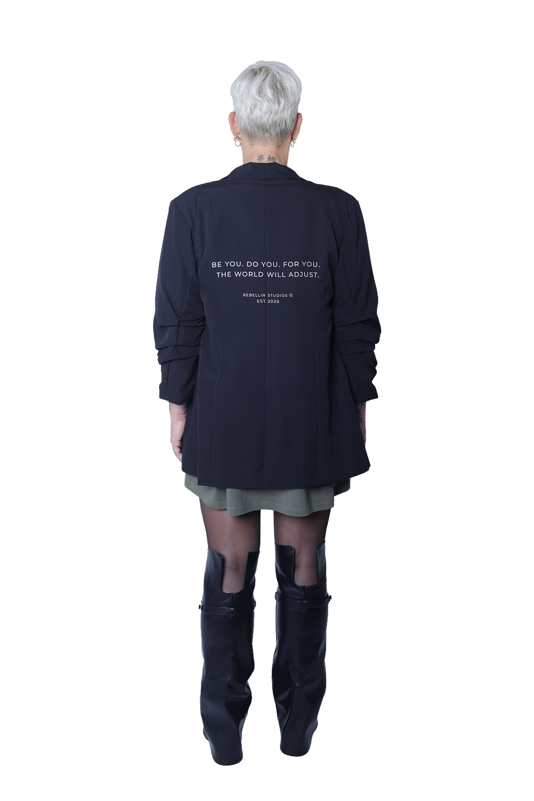 Oversize Blazer Black - The world will adjust
