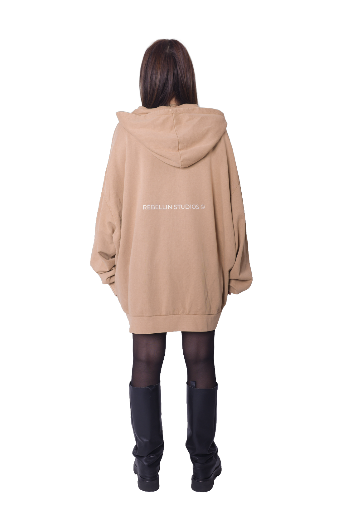 Oversize Long Hoodie - Clean Line