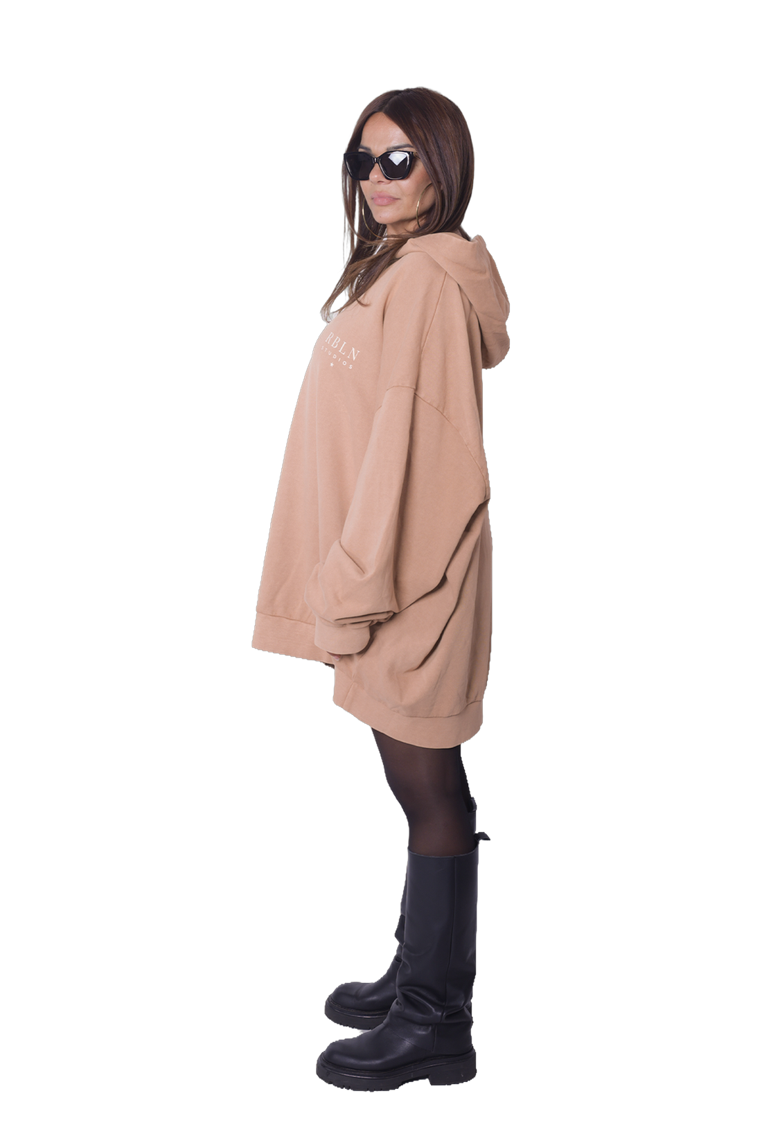 Oversize Long Hoodie - Clean Line