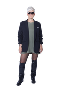 Oversize Blazer Black - The world will adjust