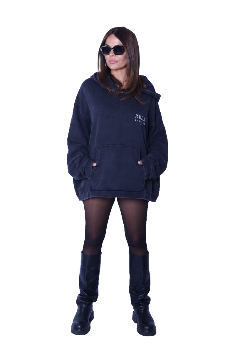 Oversize Long Hoodie - Clean Line