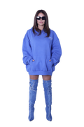 Oversize Long Hoodie - One for all, all for one