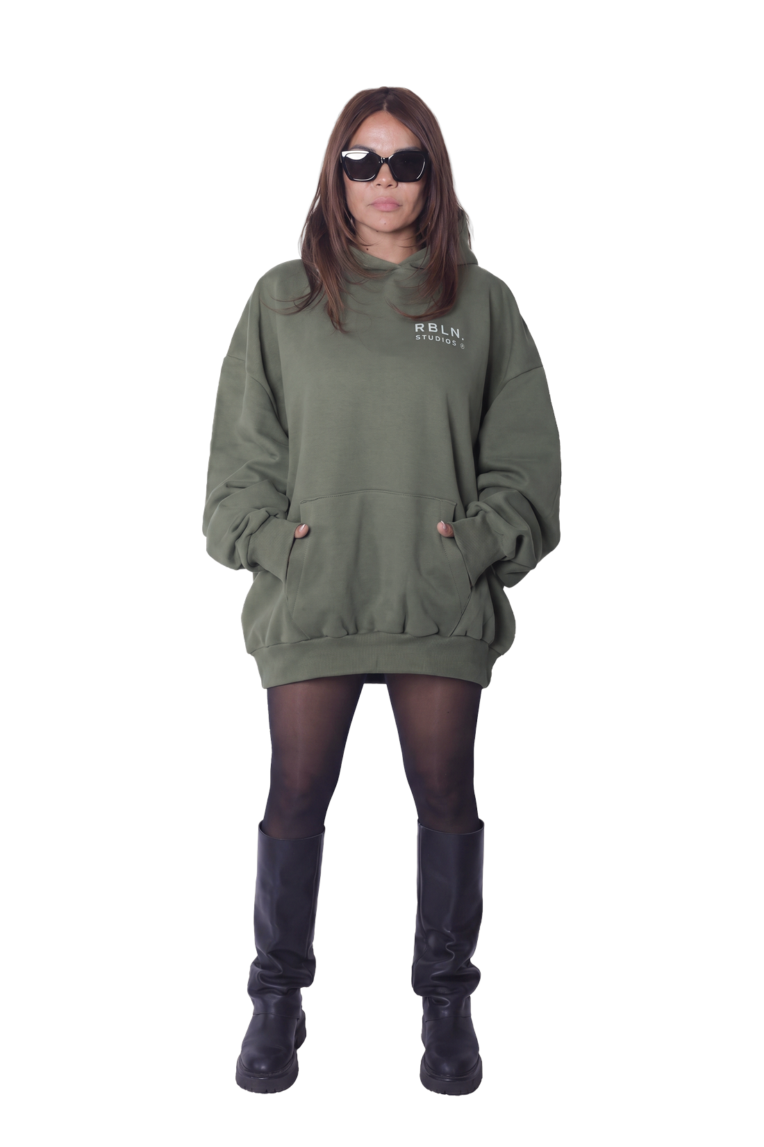 Oversize Long Hoodie - One for all, all for one