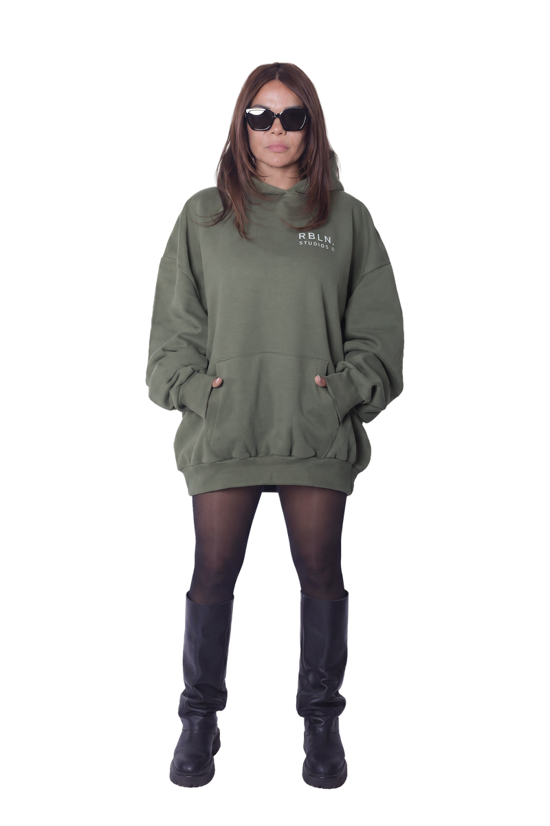 Oversize Long Hoodie - One for all, all for one