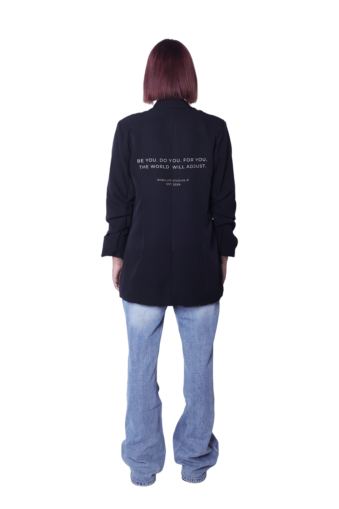 Regular Fit Blazer Black - The world will adjust
