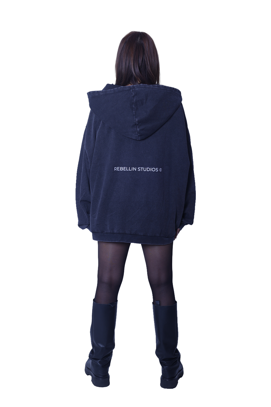 Oversize Long Hoodie - Clean Line