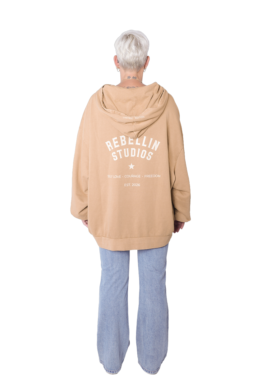 Oversize Long Hoodie - Self Love