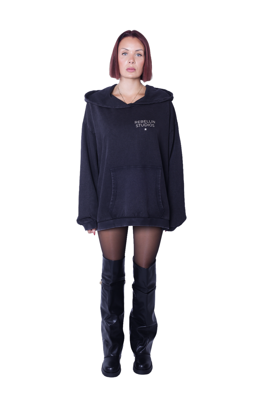 Oversize Long Hoodie - Self Love & Freedom