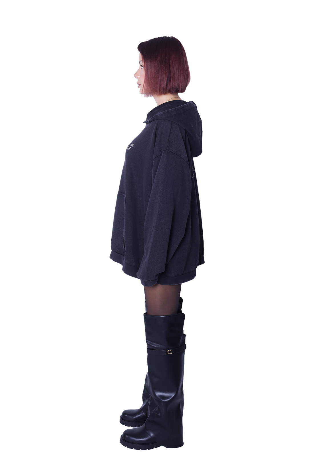 Oversize Long Hoodie - Self Love & Freedom