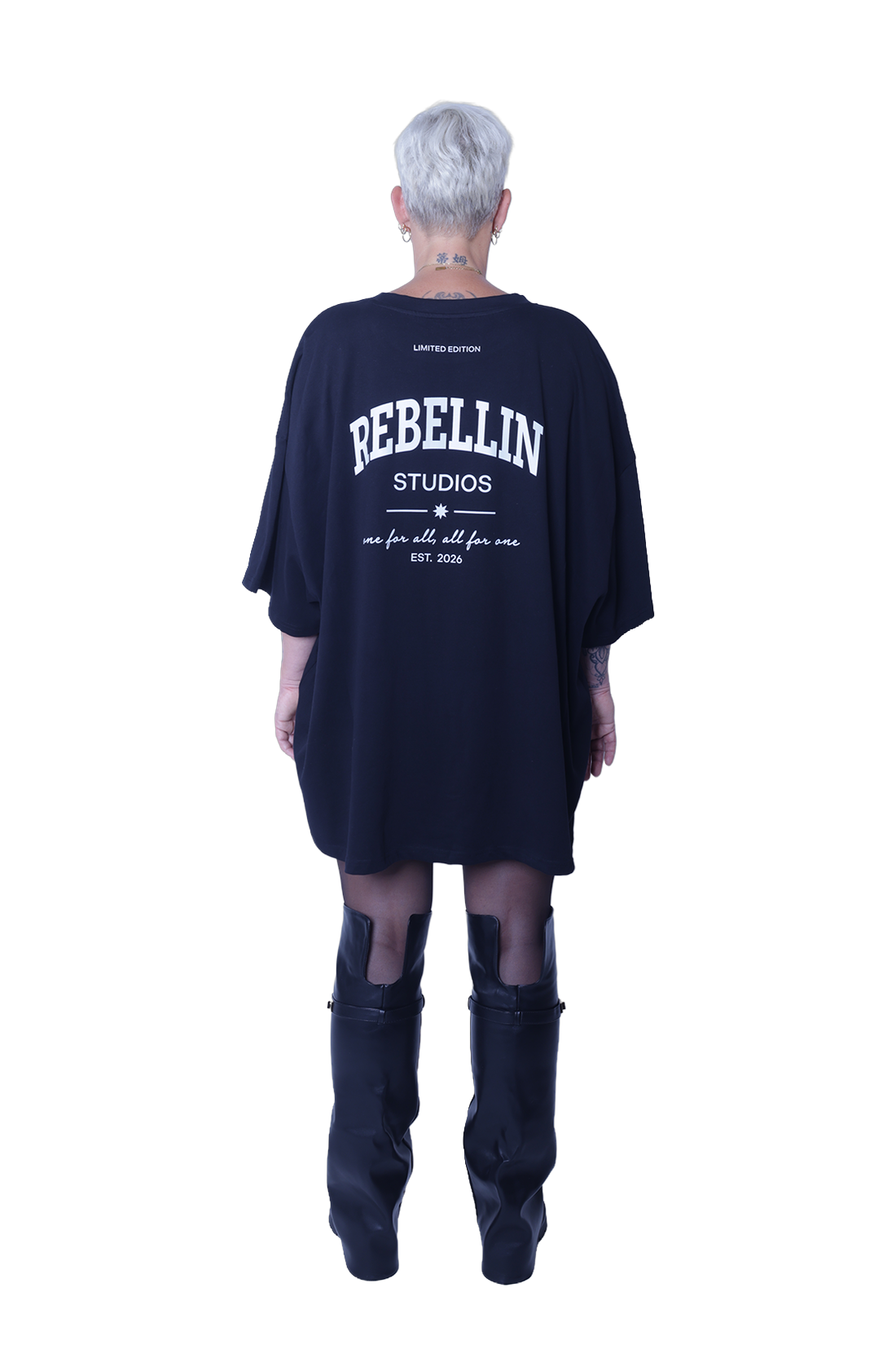 Oversize Long Shirt - One for all, all for one