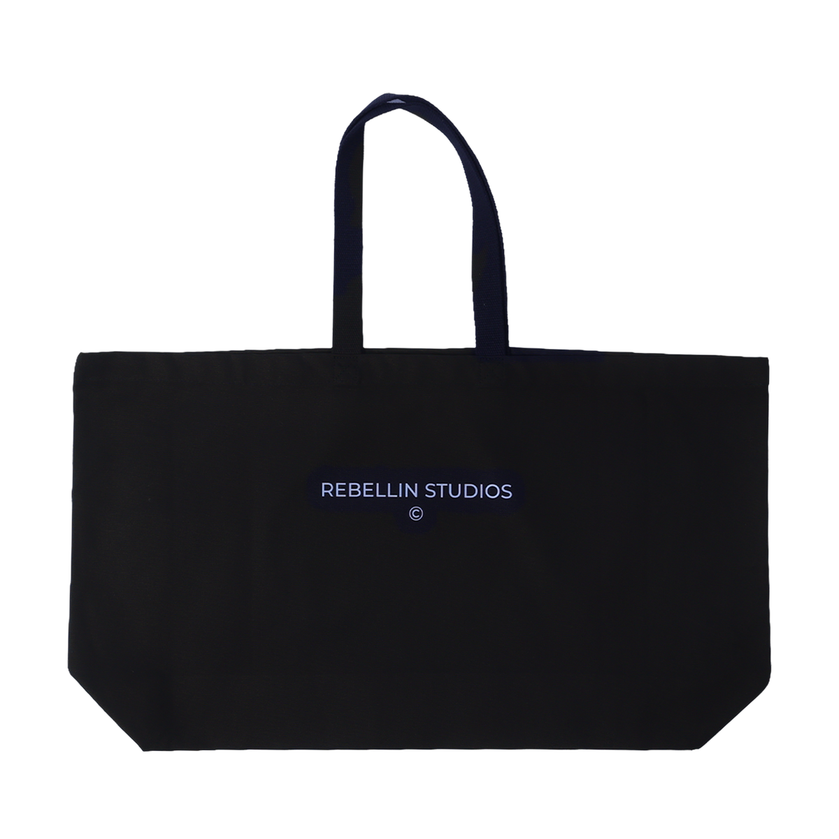 The Rebellin Bag, Rueckseite mit Print REBELLIN STUDIOS