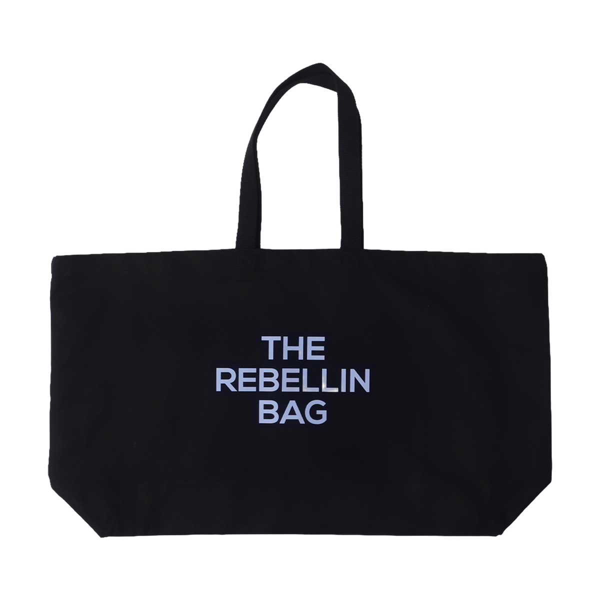 The Rebellin Bag, Vorderseite mit Print THE REBELLIN BAG