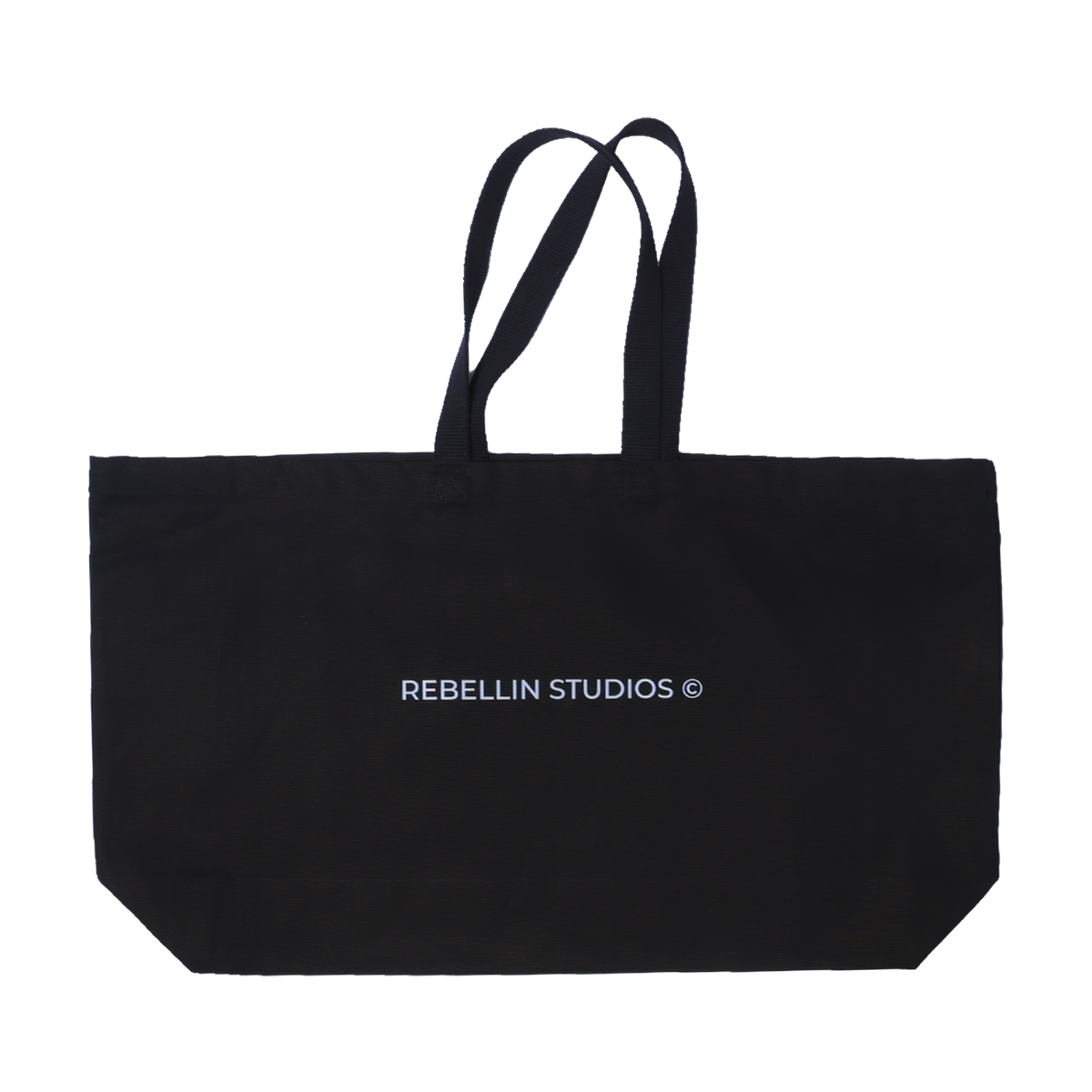 Tragetasche, Rueckseite mit Print REBELLIN STUDIOS